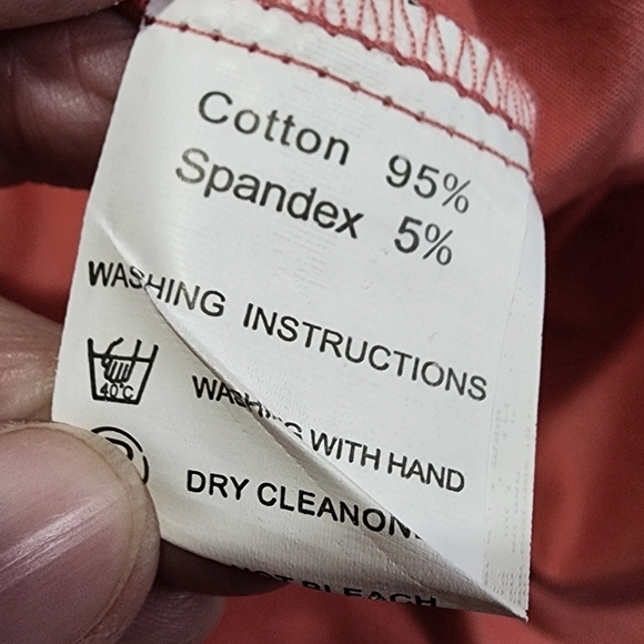 Sleeveless A-line Coral Midi Dress - Large - Picture 5 of 6